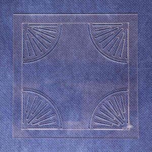 Traditional Sashiko Template “Fan”