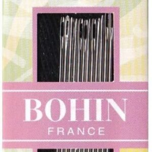 Bohin Crewel Embroidery Needles #7 These are fantastic needles to have while working on any sewing project Bohin needles are highly recommended by designers and instructors. Manufactured in France by skilled craftsmen, they are polished and honed for exceptionally smooth stitching. Fine point to minimize holes. Eye polished with a unique process to minimize breaking thread as well as maximum strength and minimum bending. Crewel Embroidery needles are of medium length with a long, oval eye and a sharp point. They are identical in length and thickness to Sharps but have a longer eye for easier threading with thicker embroidery threads. These are ideal for nearly all surface embroidery and smocking. This package contains fifteen needles #3