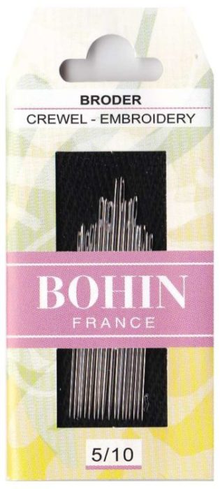 Bohin Crewel Embroidery Needles #5/10