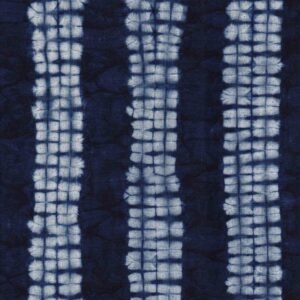 Hand Dyed Shibori Fabric Waterfall