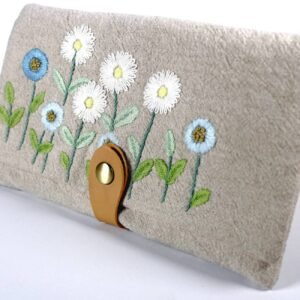 Floral Purse Embroidery Kit