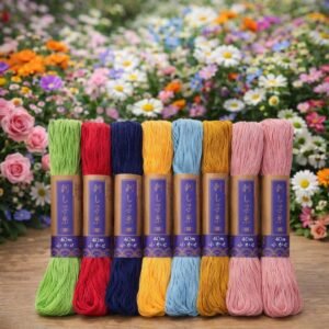 Japanese sashiko cotton thread for quilting and embroidery