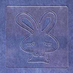 Sashiko Stencil Cartoon Bunny