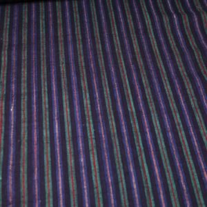 Vintage handwoven yarn-dyed fabric - VTG-F-002