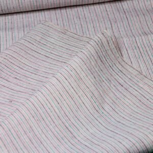 Vintage handwoven yarn-dyed fabric - VTG-F-011