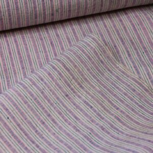 Vintage handwoven yarn-dyed fabric - VTG-F-046