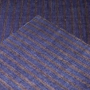 Vintage handwoven yarn-dyed fabric - VTG-F-091