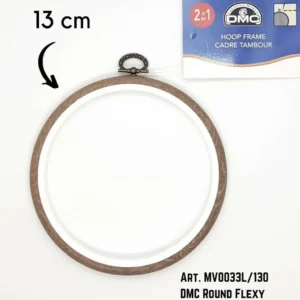 DMC round flexible Embroidery Hoop 13cm