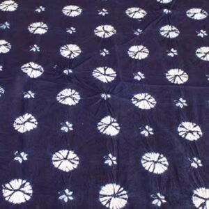 Shibori Fabric butterfly and flower