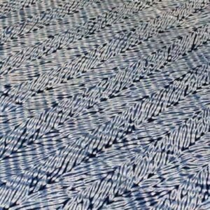 Shibori Striped Fabric