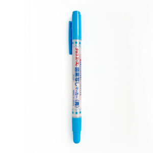 Adger Water Erasable Fabric Marker (blue) with Penetrating Ink