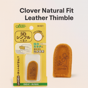 Clover Natural Fit Leather Thimble