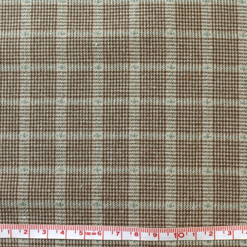 Japanese yarn dyed fabric plaid 1000-1