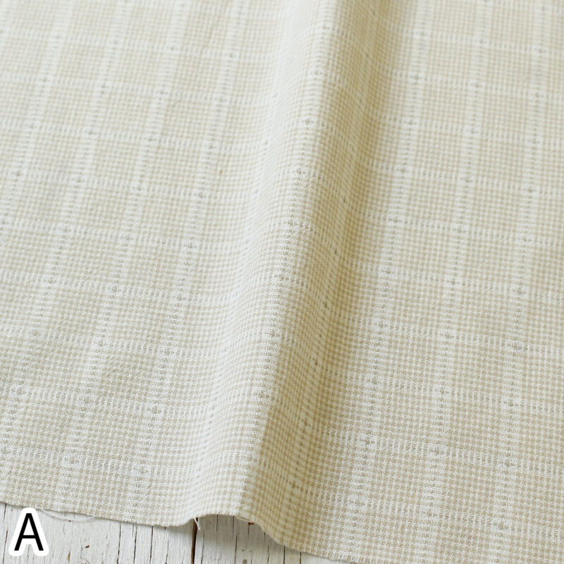 Japanese yarn dyed fabric plaid 1000A