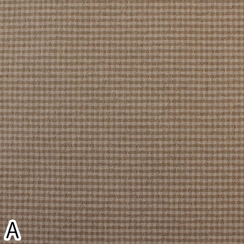 Japanese yarn dyed check fabric 77000-1A