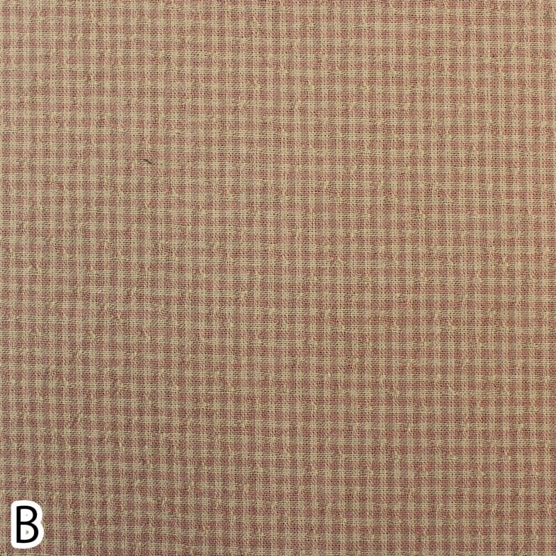 Japanese yarn dyed check fabric 77000-1B